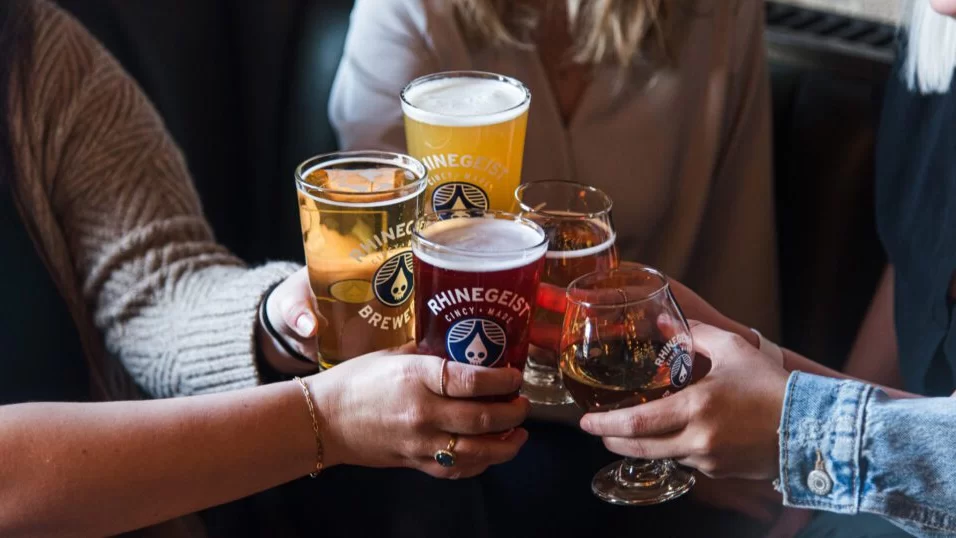 Rhinegeist craft beer selection editoria